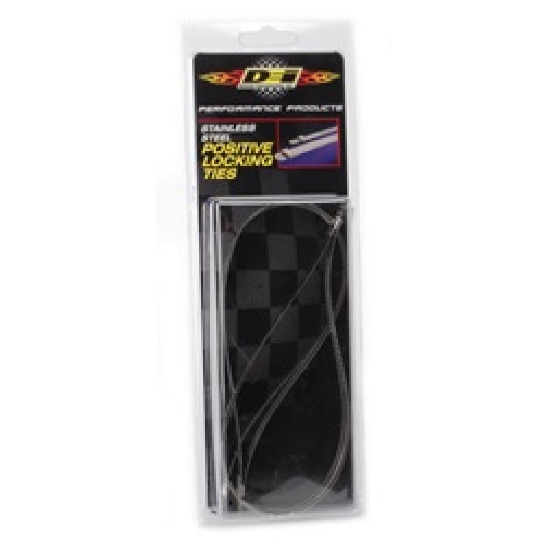 DEI 10209 Stainless Steel Positive Locking Tie 1/4in (7mm) x 14in - 4 per pack