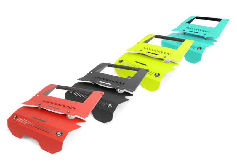 Perrin PSP-ENG-165NY 15-16 fits Subaru WRX Engine Cover Kit - Neon Yellow