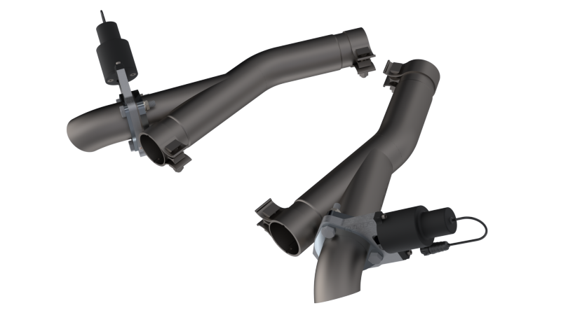 QTP 520511 2011-2024 fits Dodge Durango 5.7L QTP Aggressor Cutout Pipes