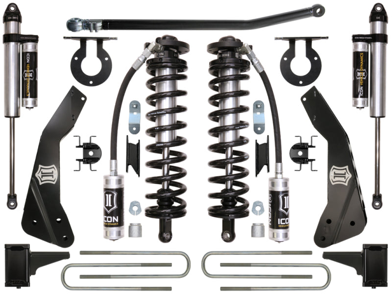 ICON K63133 fits Ford 11-16 F-250/F-350 4-5.5in Stage 3 Coilover Conversion System