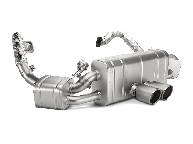 Akrapovic S-PO981SO2-HT 16-16 fits Porsche Boxster Spyder / Cayman GT4 (981) Sli