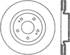 Stoptech 126.46076CSL Power Slot 08-09 Evo 10 Cryo Slotted Left Front Rotor