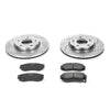 PowerStop K163 fits Hyundai 04-06 Tiburon Front Z23 Evolution Sport Brake Kit