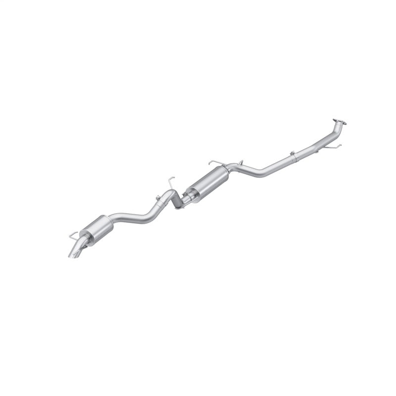 MBRP S5344AL MBRP 25-26 fits Toyota 4Runner 2.4L 3in Cat-Back Single Rear High-Clearance Turn Down - AL
