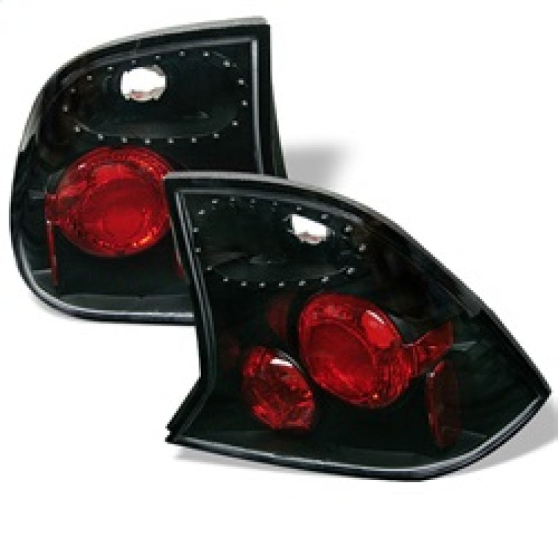 Spyder 5003072 fits Ford 00-04 Focus 4Dr Euro Style Tail Lights Black ALT-YD-FF