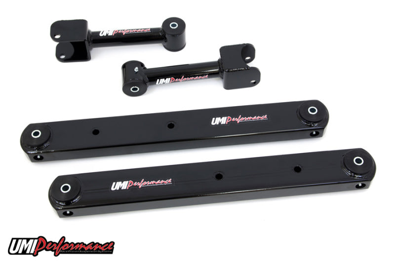 UMI Performance 302116-B 78-88 fits GM G-Body Rear Control Arm Kit Fully Boxed L