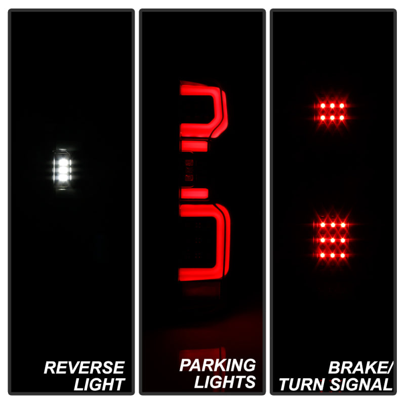 Spyder 5087263 fits Chevy 19-20 Silverado LED Tail Light Chrome ALT-YD-CS19HAL-