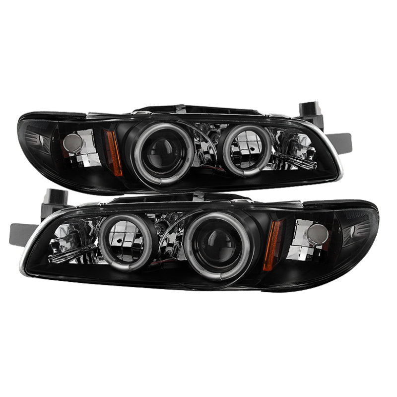 Spyder 5011695 fits Pontiac 97-03 Grand Prix Projector Headlights CCFL Halo Blk
