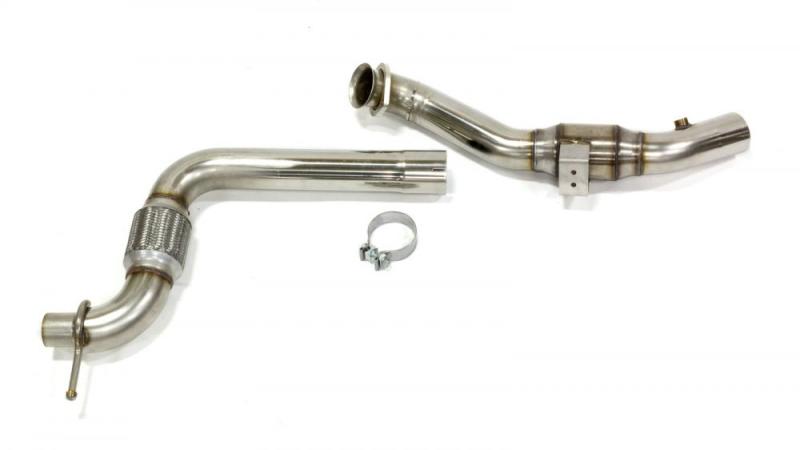 Kooks 11533300 2015+ fits Ford Mustang 2,3L EcoBoost 4 Cylinder 3in SS GREEN Cat Comp Downpipe