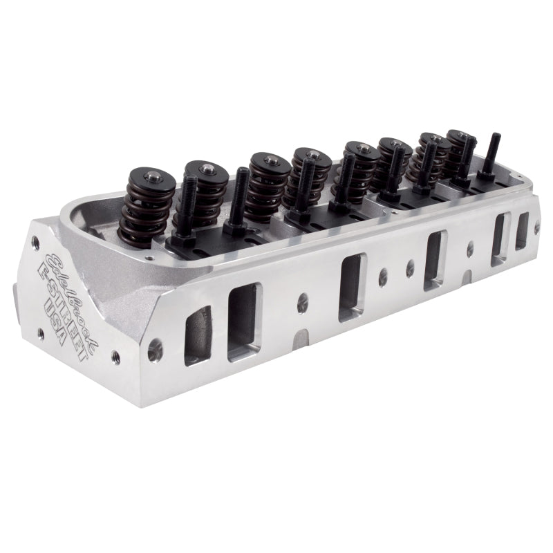 Edelbrock 5025 Cylinder Head E-Street SB fits Ford 2 02 Intake (Complete Pair)
