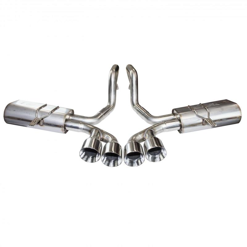 Kooks 21506300 97-04 fits Chevy Corvette Full 3in Axleback w/Pol Tips Requires 3in X-Pipe