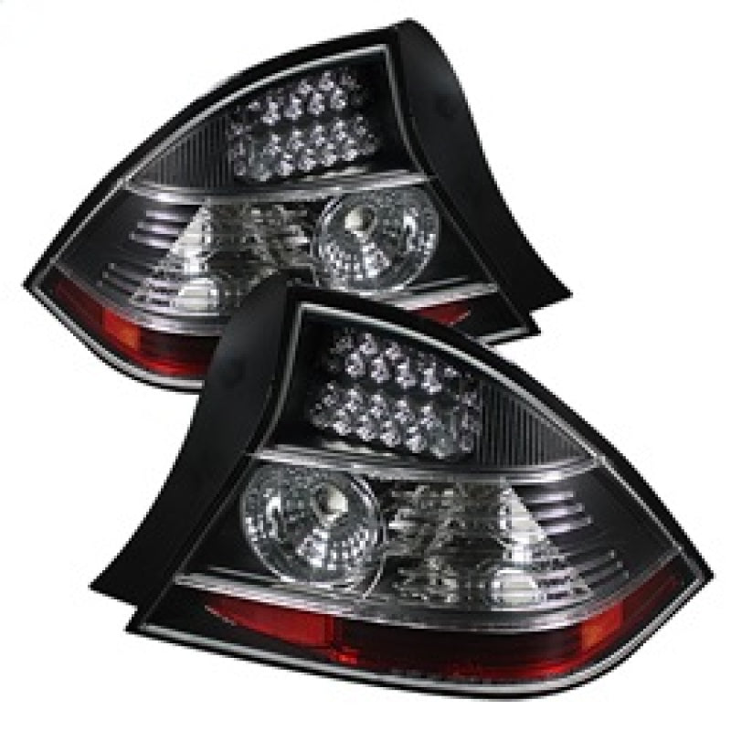Spyder 5008541 fits Honda 04-05 Civic 2Dr LED Tail Lights Black ALT-YD-HC04-2D-