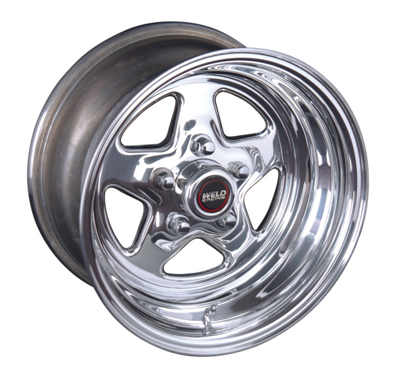 Weld 96-514278 ProStar 15x14 / 5x4.75 BP / 4.5in. BS Polished Wheel - Non-Beadl