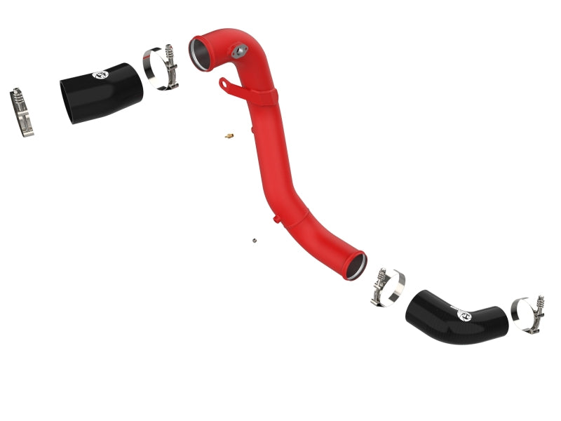 AFE 46-20509-R ia Stinger 18-22 V6-3.3L (tt) BladeRunner Cold Charge Pipe- Red