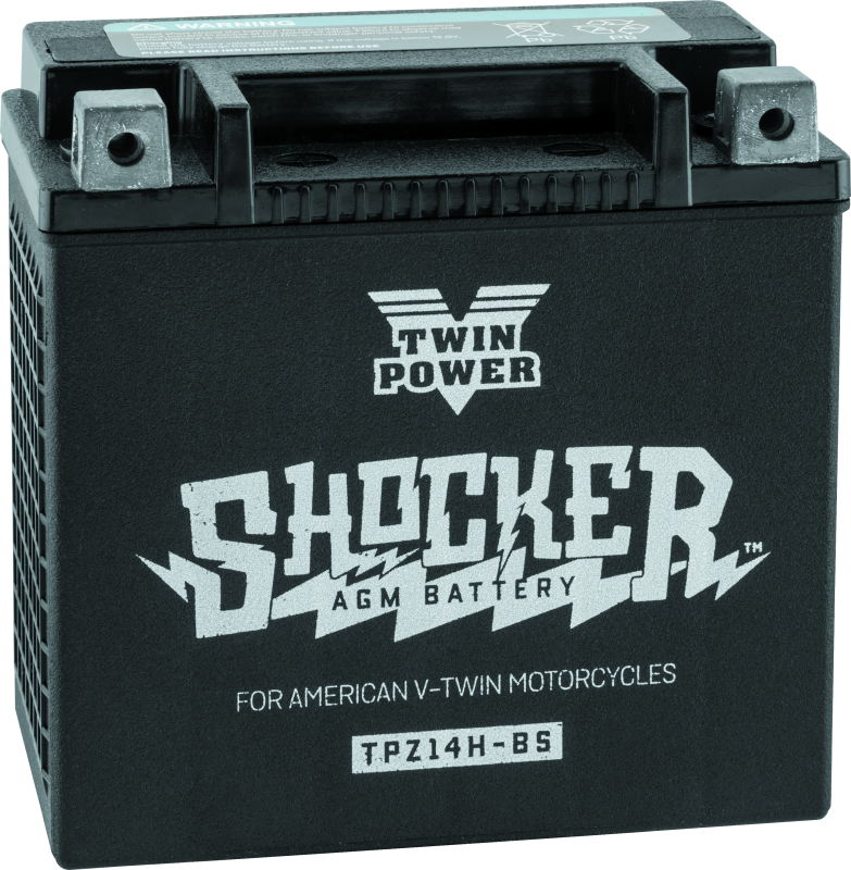 Twin Power 781151 YTX-14 Shocker Battery Replaces H-D 65948-00 220 CCA