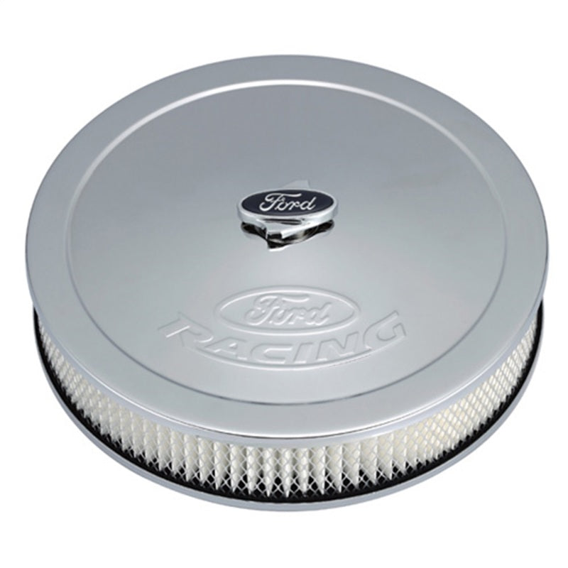 Ford Racing 302-350 Chrome Air Cleaner w/ Emblem