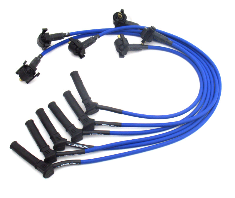 JBA W06759 fits Ford 01-05 Ranger/05-10 fits Ford 01-05 Mustang 4.0L Ignition Wires - Blue