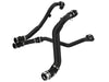 aFe BladeRunner Aluminum Hot and Cold Charge Pipe Kit Black Ford F-150 24-26 V6-2.7L (tt)