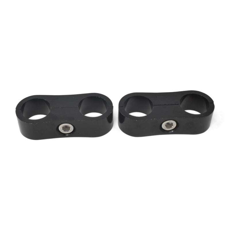 Russell 654303 Hose Separator for -6an Braided Hose - Anodized Black