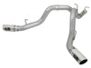 AFE 49-04086-P 4in DPF-Back Alum Steel Exhaust System w/Dual Exit Polished Tip
