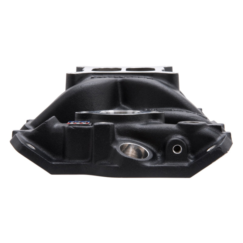 Edelbrock 27033 Intake Manifold Perf Eps fits SBC w/ Oil Fill Tube and Breather Black