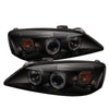 Spyder 5078612 fits Pontiac 05-08 G6 2/4DR Projector Headlights LED Halo LED Bl