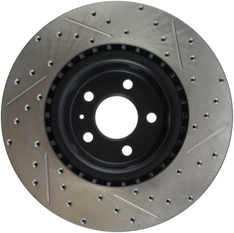 Stoptech 127.33138R Slotted & Drilled Sport Brake Rotor
