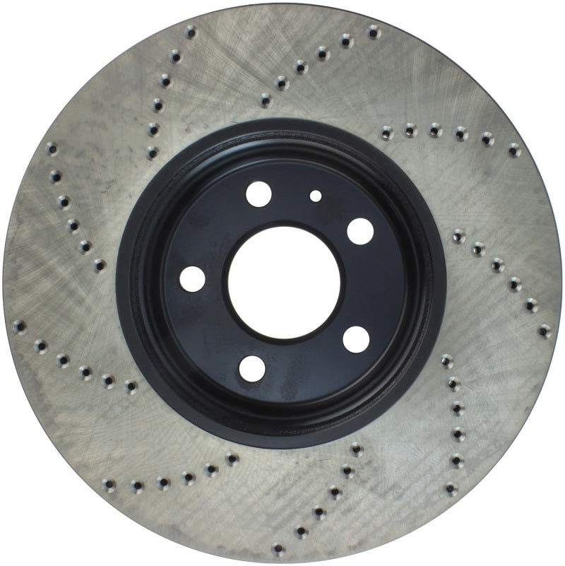 Stoptech 128.33123L Power Slot 09-10 Audi A4/A4 Quattro / 08-10 A5 / 10 S4 Front Left Drilled Rotor