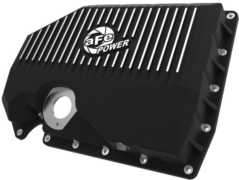 AFE 46-71210B fits VW 1.8L/2.0L w/ Oil Sensor Engine Oil Pan Black POWER Street