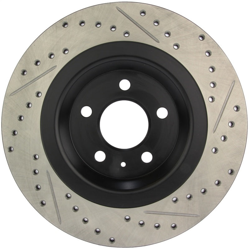 Stoptech 127.33125R Slotted & Drilled Sport Brake Rotor