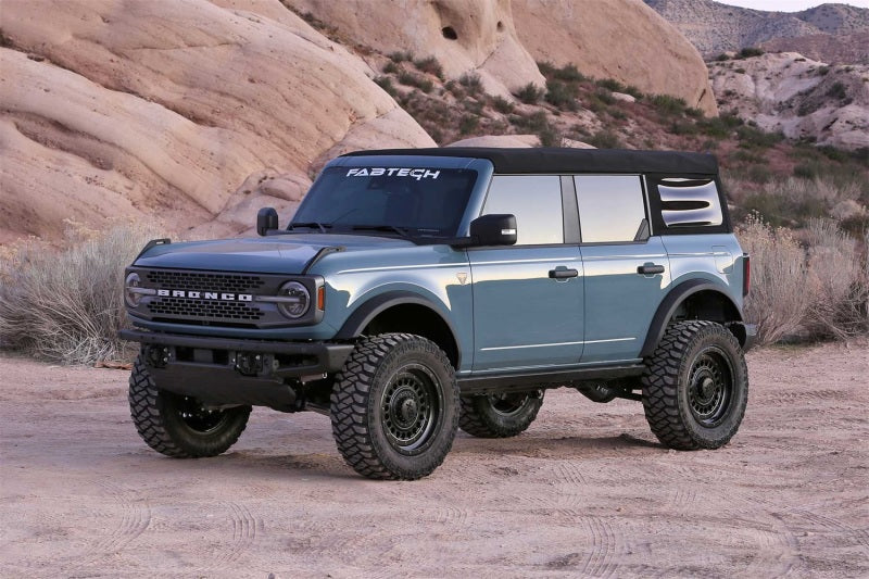 Fabtech FTS22350 fits Ford 21-24 Bronco 4WD Heavy Duty Driver & Passenger Tie Rod Assembly Kit