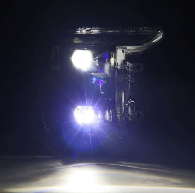 AlphaRex 880169 fits Ford 21-22 F150 Luxx-Series Projector Headlights Alpha-Bla