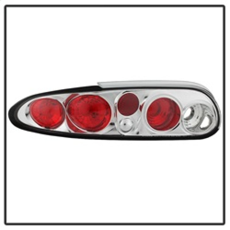 Spyder 5001207 fits Chevy 93-02 Camaro Euro Style Tail Lights Chrome ALT-YD-CCA
