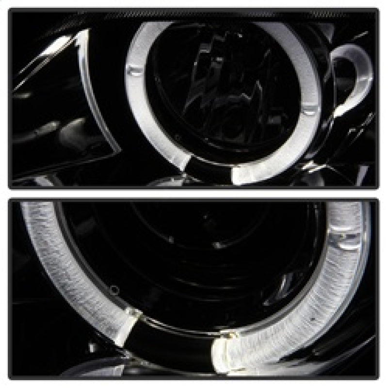 Spyder 5009104 fits BMW 96-02 Z3 Projector Headlights LED Halo Smoke High H1 Lo