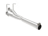 AFE 49C42072NM GT Series 409 Stainless Steel Muffler Delete Pipe 09-19 fits Ra