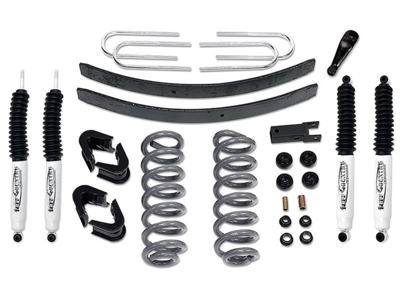 Tuff Country 24712K 73-79 fits Ford F-150 4x4 4in Lift Kit (w/3in Wide Rear Springs No Shocks)