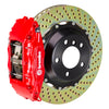 Brembo 121.7005A2 fits Camaro/98-02 Firebird Front GT BBK 4 Piston Cast 2pc 332x32 2pc Rotor Drilled-Red