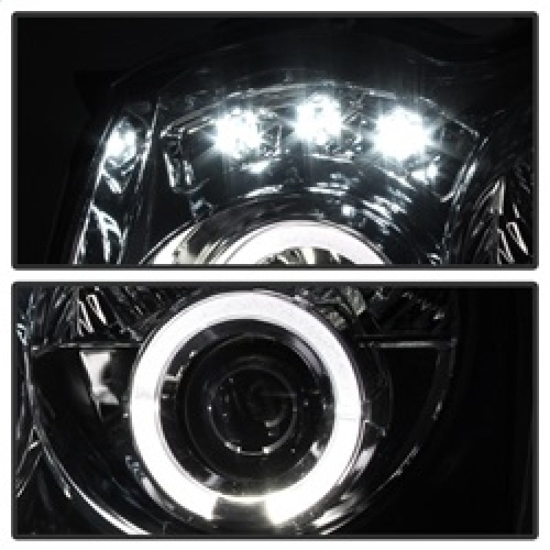 Spyder 5011114 fits Jeep 05-07 Grand Cherokee Projector Headlights LED Halo LED