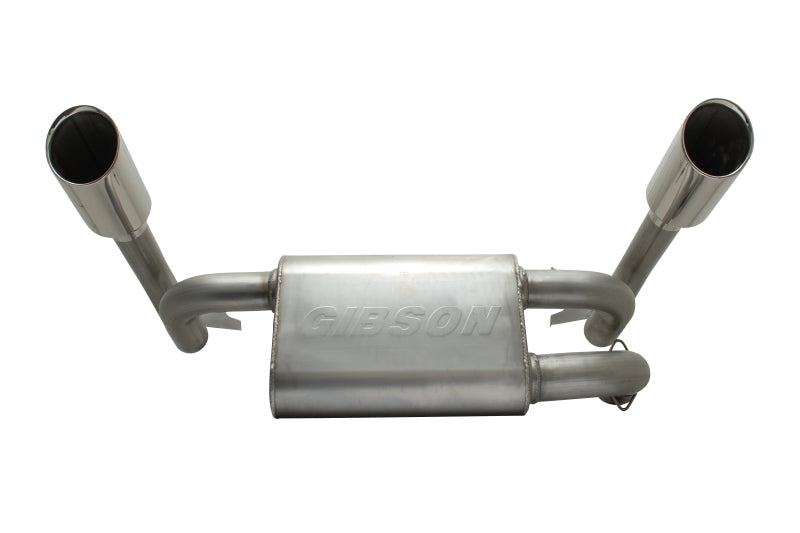 Gibson 98016 2014 fits Polaris RZR XP 1000 EPS Base 2.25in Dual Exhaust - Stain