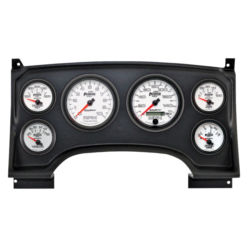 AutoMeter 2933-10 Autometer Phantom II Direct Fit Dash Kit 94-97 fits Chevy S10 Truck (2 x 3-3/8in. / 4 x 2-1/16in.)