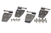 Kentrol 30525 fits Jeep 97-06 Wrangler TJ Door Hinge Set 4 Pieces - Polished Silver