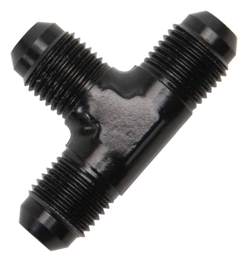 Russell 661003 Performance -4 AN Flare Tee Fitting (Black)
