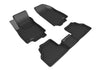3D MAXpider 20-21 fits Ford Explorer 6-Seat Kagu 3rd Row Floormats - Black