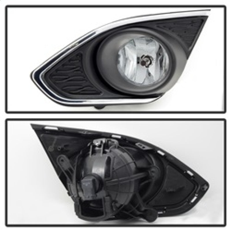 Spyder 5080288 fits Chevy 13-20 Spark 2015 OEM Fog Light W/Universal Switch- Cl