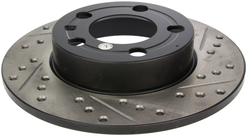 Stoptech 127.33057L Slotted & Drilled Sport Brake Rotor