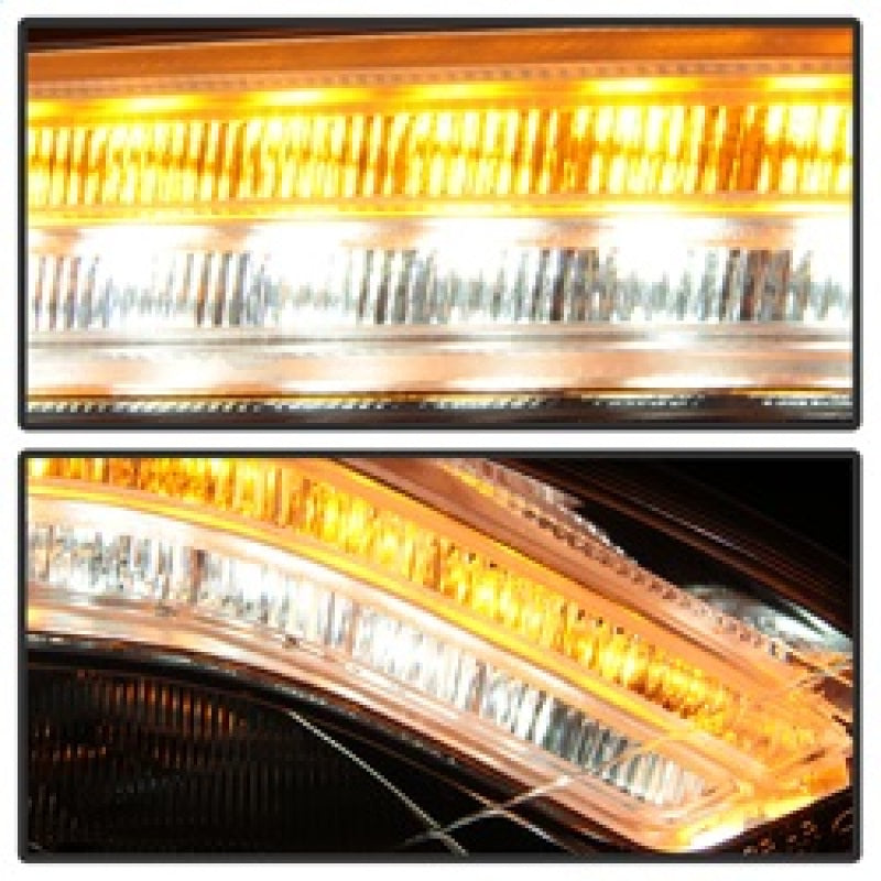 Spyder 5083906 fits Mercedes W221 S Class Headlights - HID Model Only - Chrome