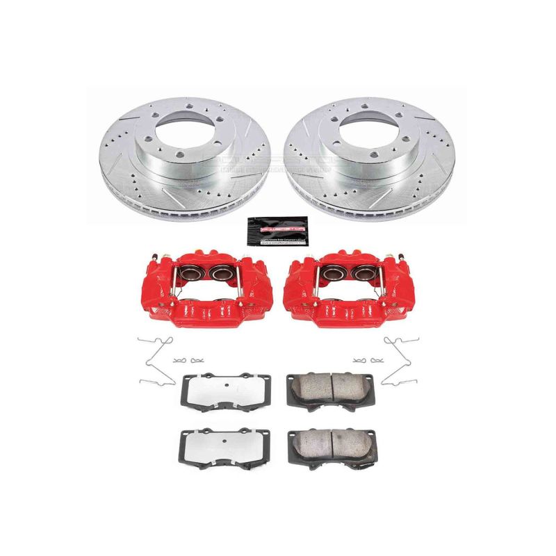 PowerStop KC137-36 05-22 fits Toyota Tacoma Front Z36 Truck & Tow Kit w/Cals