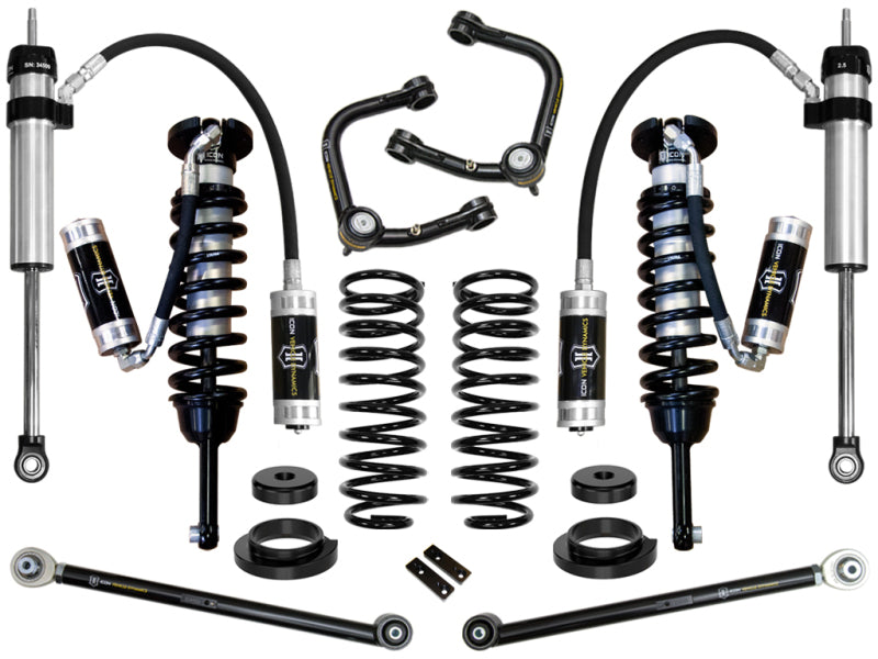 ICON K53175T fits Lexus 03-09 GX470 0-3.5in Stage 5 Suspension System w/Tubular UCA