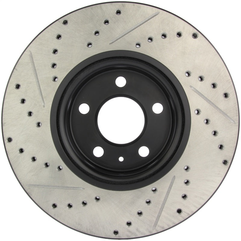 Stoptech 127.33136L Slotted & Drilled Sport Brake Rotor