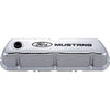 Ford Racing 302-100 Racing Ford fits Mustang Logo Stamped Steel Chrome Valve Covers
